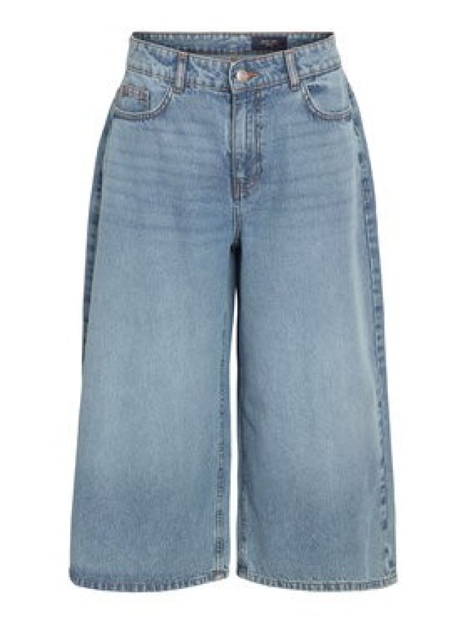 Noisy May Szorty jeansowe Windie 27034082 Niebieski Relaxed Fit