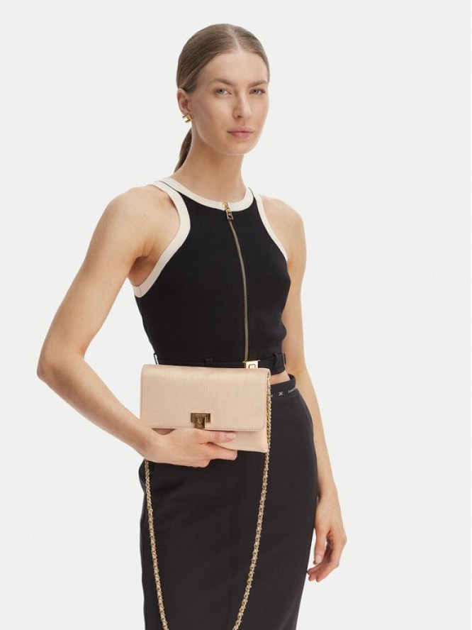 Elisabetta Franchi Torebka BS-64A-61E2-V290 Beżowy