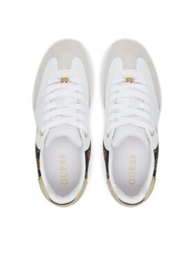 Guess Sneakersy FLPSWO ELE12 Biały