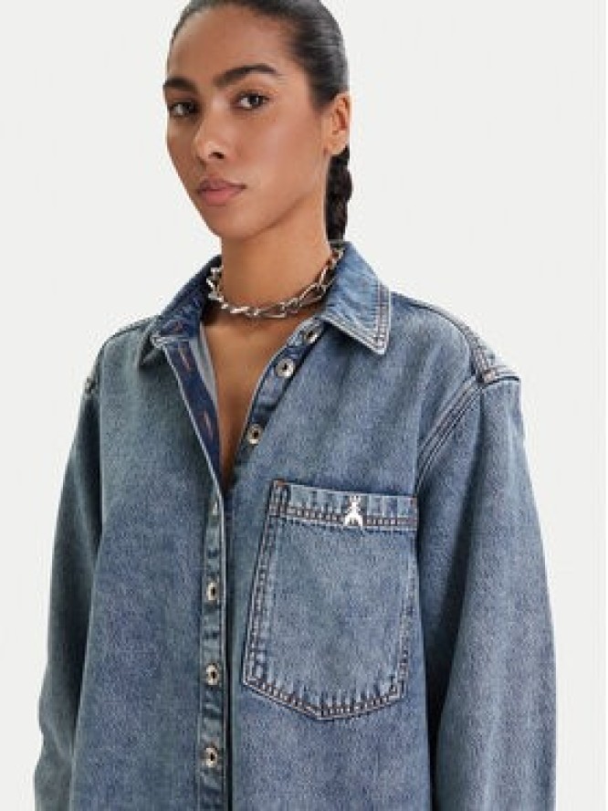 Patrizia Pepe Koszula jeansowa 8C0833/D108-CB05 Niebieski Regular Fit