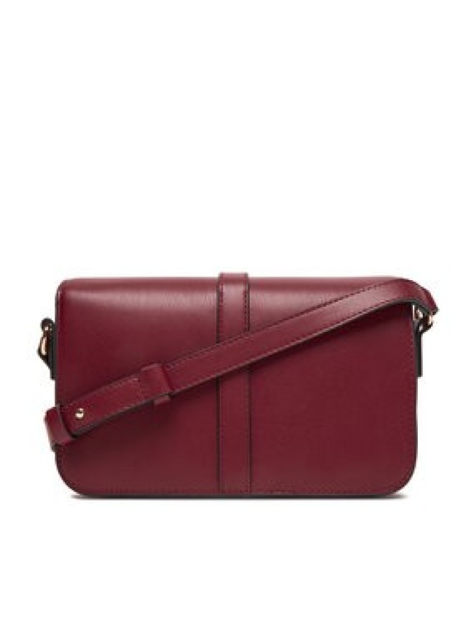 Tommy Hilfiger Torebka Th Libre Flap Crossover AW0AW17723 Bordowy