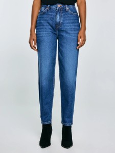 jeansy damskie mom jeans niebieskie silla 620