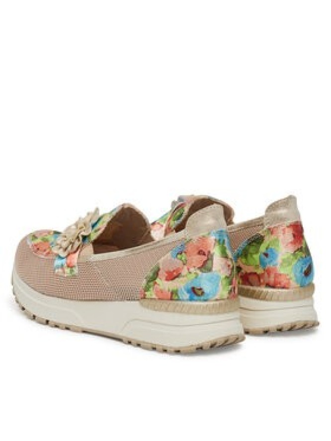 Rieker Półbuty N7460-31 Różowy