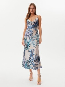 Guess Sukienka codzienna W5GK85 WH9C2 Niebieski Regular Fit