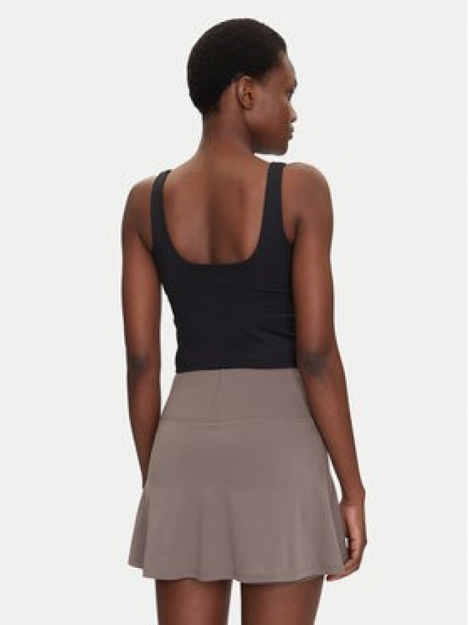 Girlfriend Collective Top Tommy 1045 Czarny Slim Fit