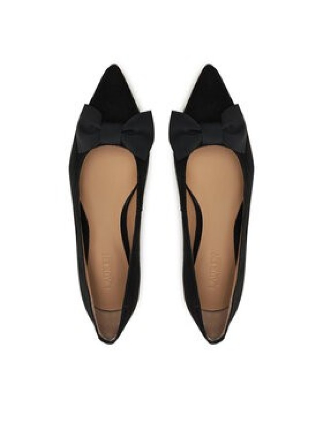 LAUREN RALPH LAUREN Baleriny Londyn 802955323002 Czarny