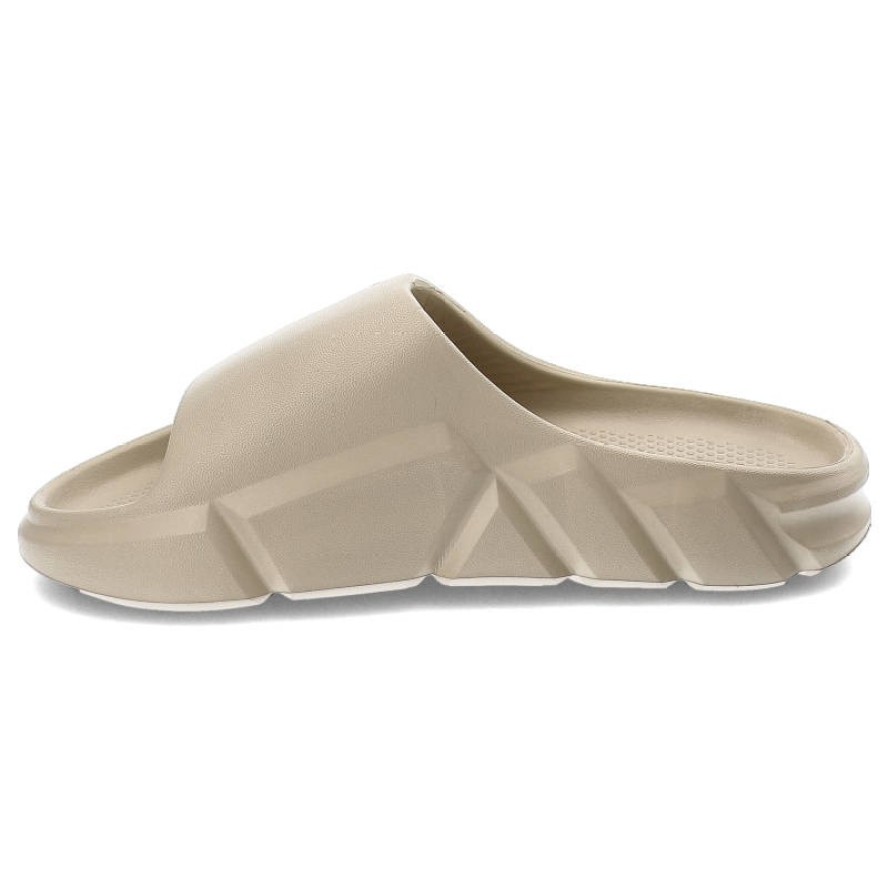 Beżowe Klapki Big Star Wodoodporne Buty Damskie