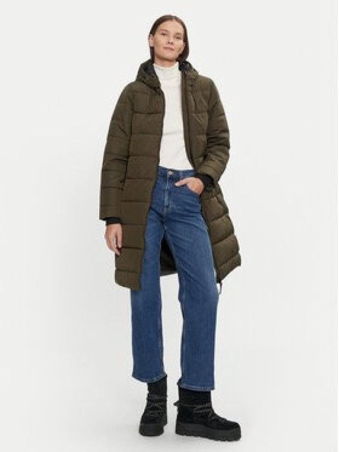 Whistler Kurtka zimowa Amaret W Long Puffer W234603 Zielony Regular Fit