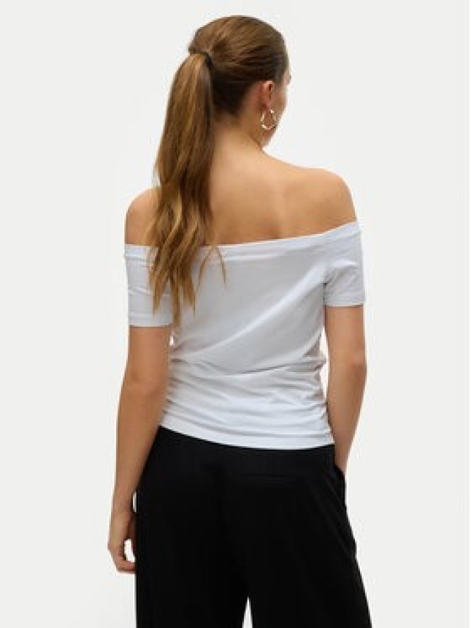 Vero Moda Bluzka Panda 10325598 Biały Regular Fit