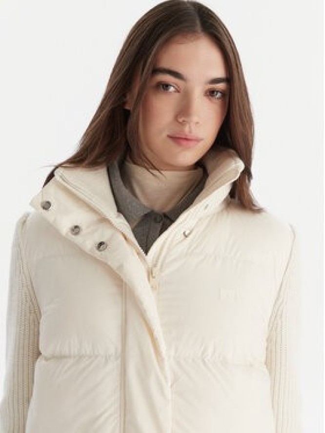 Tommy Hilfiger Kurtka puchowa Modern WW0WW45738 Écru Regular Fit