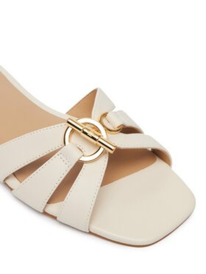 LAUREN RALPH LAUREN Klapki Blaike 802982875007 Biały