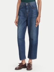 Weekend Max Mara Jeansy Caduca 2625186041 Granatowy Boyfriend Fit