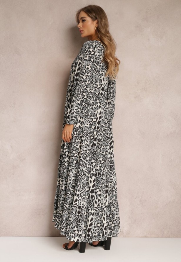 Szara Sukienka Athymes