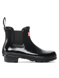 Hunter Kalosze Original Chelsea Gloss WFS2078RGL Czarny