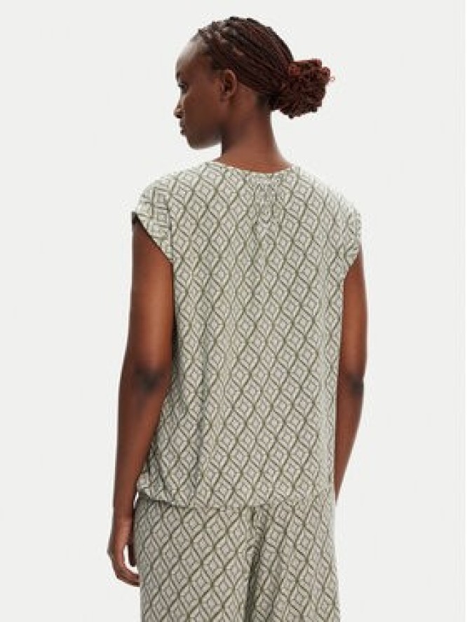 Olsen Bluzka 11105104 Zielony Regular Fit