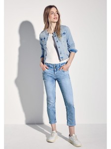 Street One Dżinsy - Slim fit - w kolorze błękitnym rozmiar: W29/L26