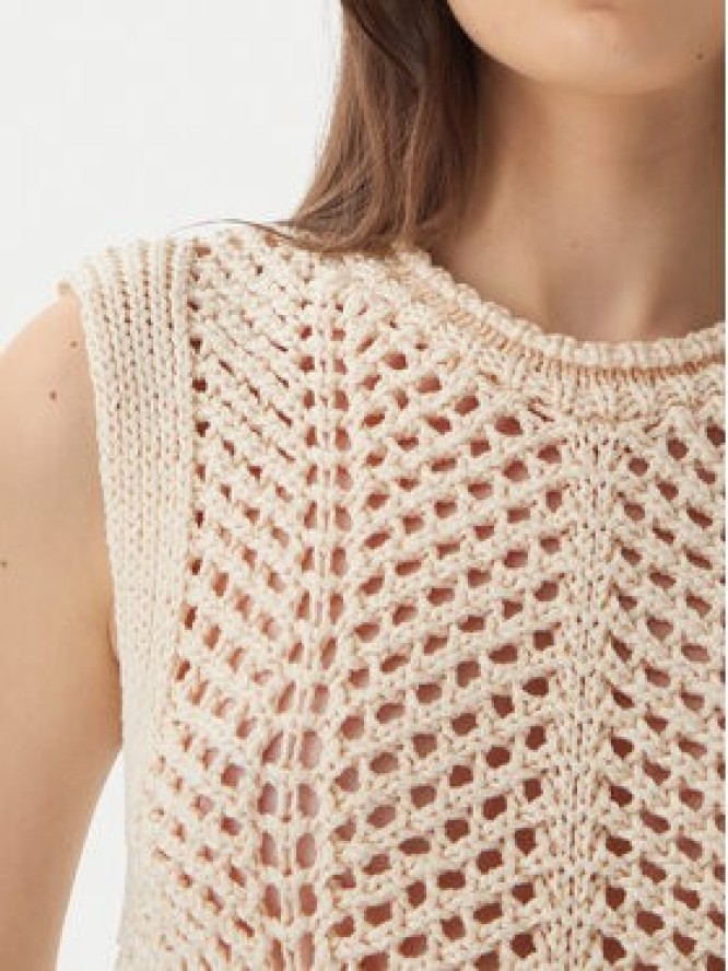 ONLY Top Kimmie 15365146 Beżowy Regular Fit