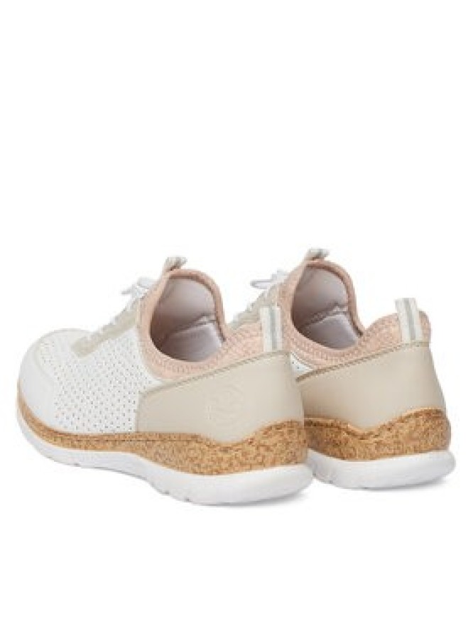 Rieker Sneakersy N4286-80 Biały