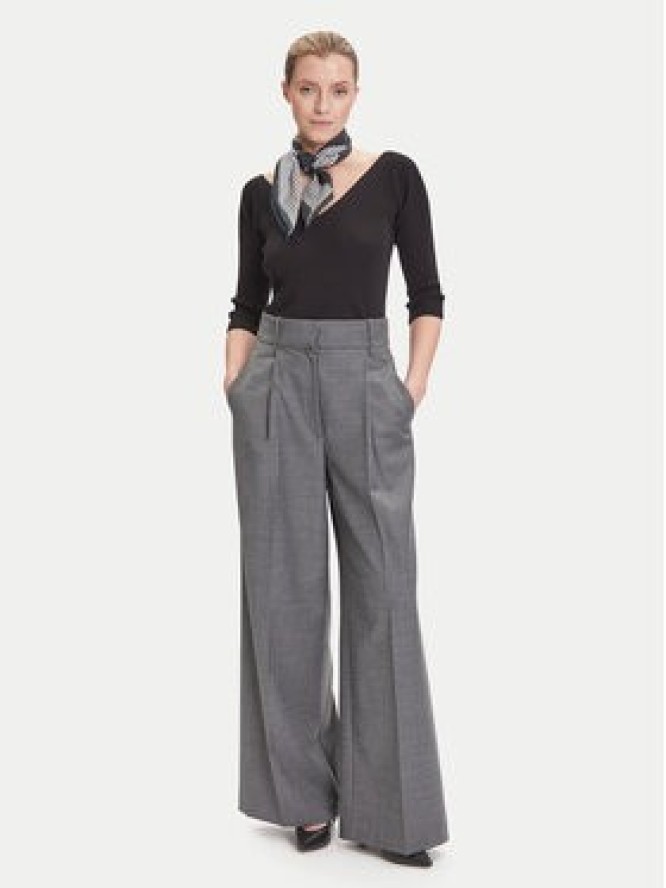 Weekend Max Mara Bluzka Oceano 2525366031 Czarny Slim Fit