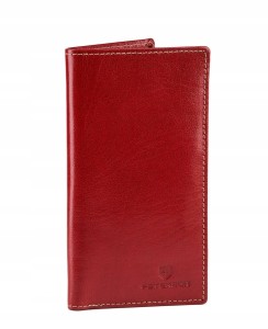 Portfel damski czerwony slim Peterson PTN 359-2-3-1