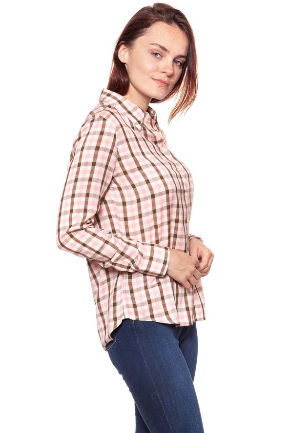 KOSZULA WRANGLER 1 PKT SHIRT CAMEO PINK W5241M1Y2 112129364