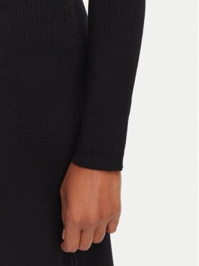HUGO Sukienka dzianinowa Sdropy 50562691 Czarny Slim Fit