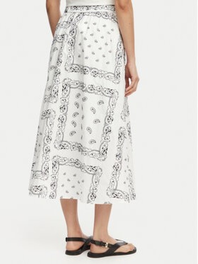 Weekend Max Mara Spódnica midi Caravan 2615101082 Biały Regular Fit