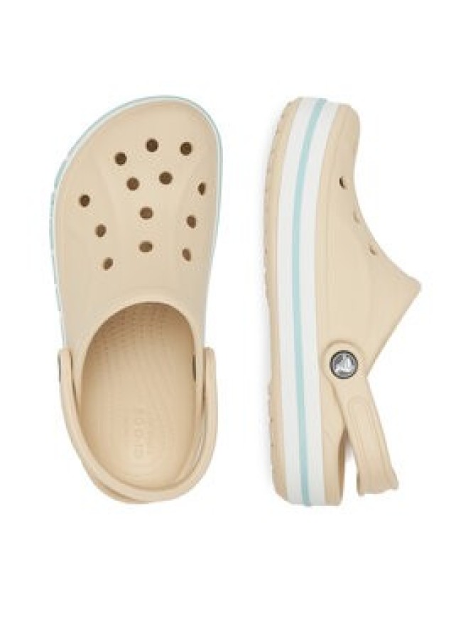 Crocs Klapki BAYABAND CLOG 205089-1LI Beżowy