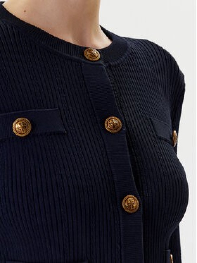 Guess Kardigan W5YR09 Z0130 Granatowy Regular Fit