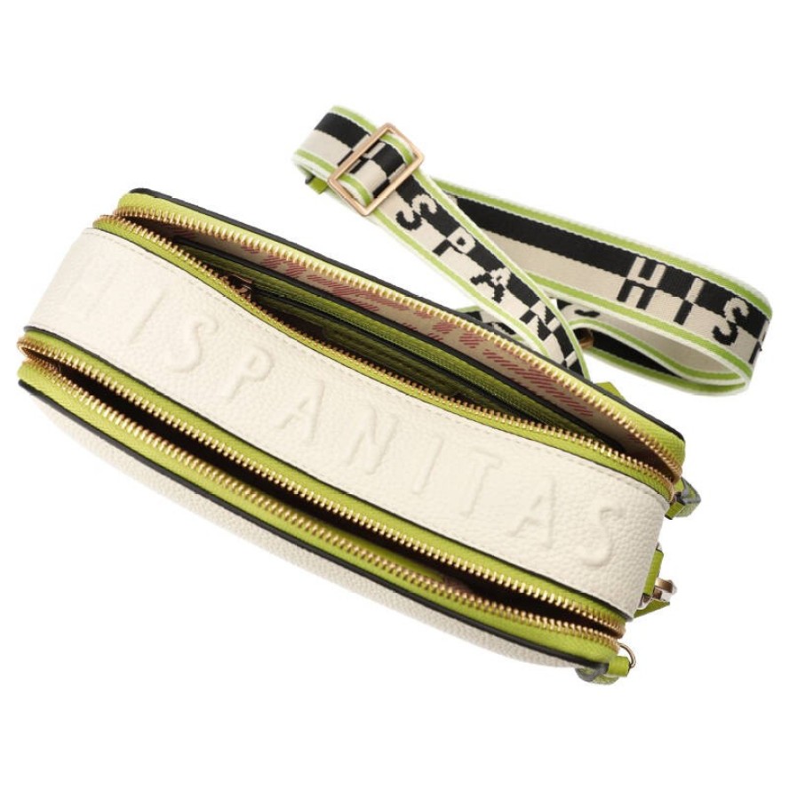 Beżowa Modna Damska Torebka Hispanitas