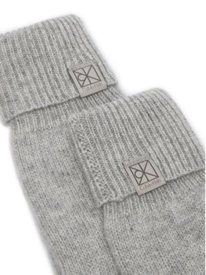 Calvin Klein Rękawiczki LV14F8065G Szary jasny