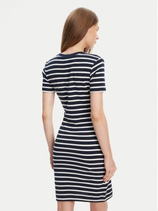 Tommy Hilfiger Sukienka codzienna New Cody WW0WW42721 Granatowy Slim Fit