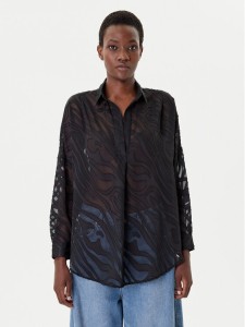 French Connection Bluzka 72NZR Czarny Relaxed Fit