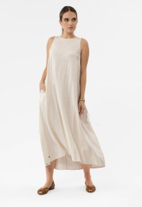 Sukienka oversize z lnem G-MAKAYLA