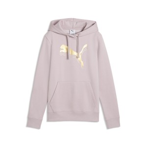 Damska bluza z kapturem ESS METALLIC PUMA