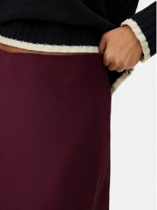 Vero Moda Spódnica midi Elena 10337459 Fioletowy Regular Fit