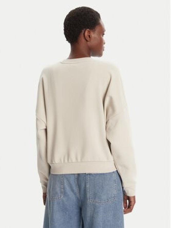 adidas Bluza Essentials Small Logo Feelcozy JI6069 Beżowy Loose Fit