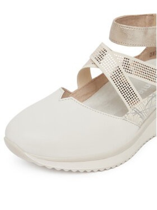 Remonte Półbuty D2411-81 Beżowy