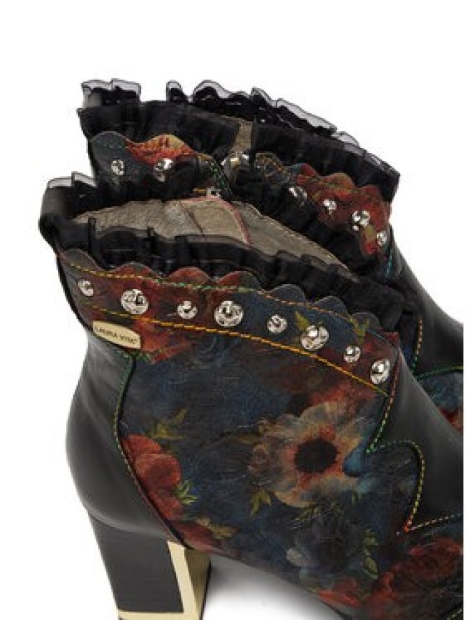 Laura Vita Botki Kacio 02 Czarny