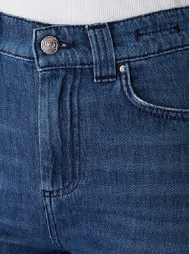 Marella Jeansy 2613181014 Niebieski Wide Leg