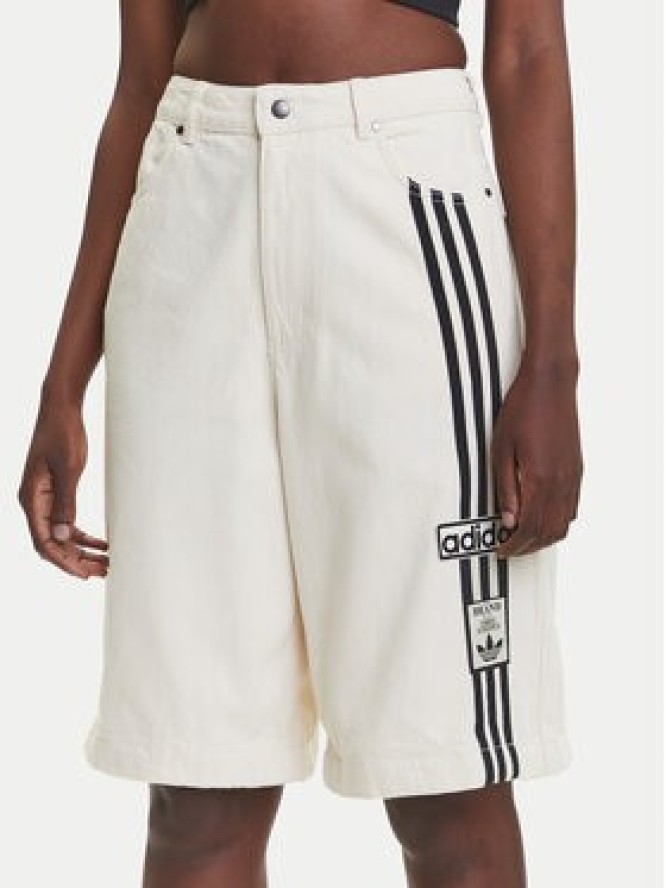 adidas Jeansy Adibreak JD5618 Écru Wide Leg