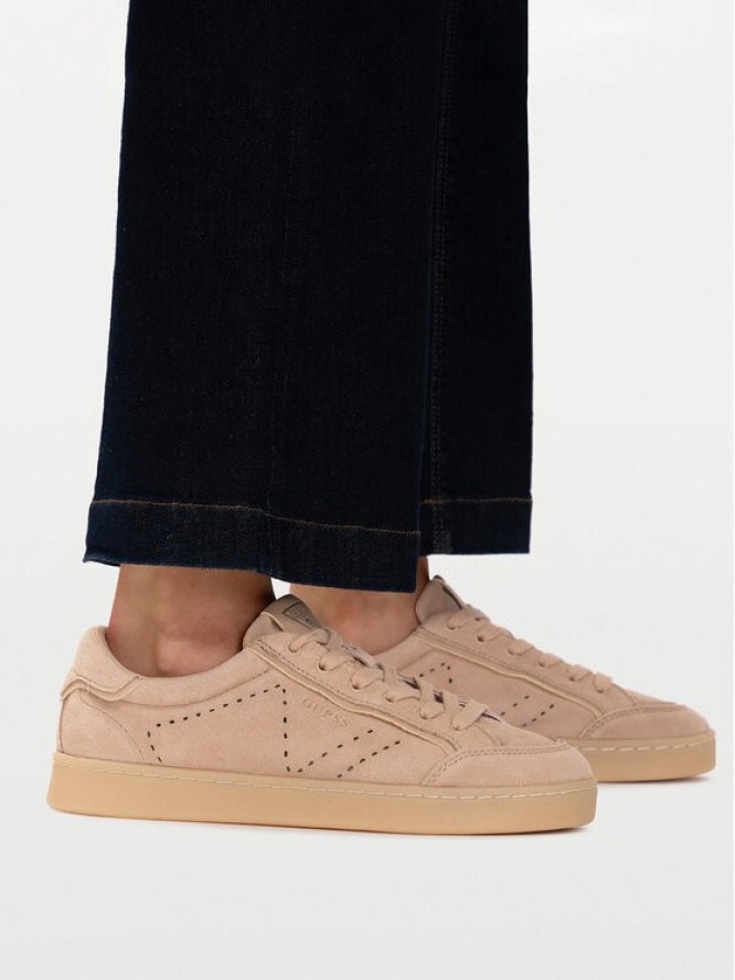 Guess Sneakersy FLTJHE SUE12 Beżowy