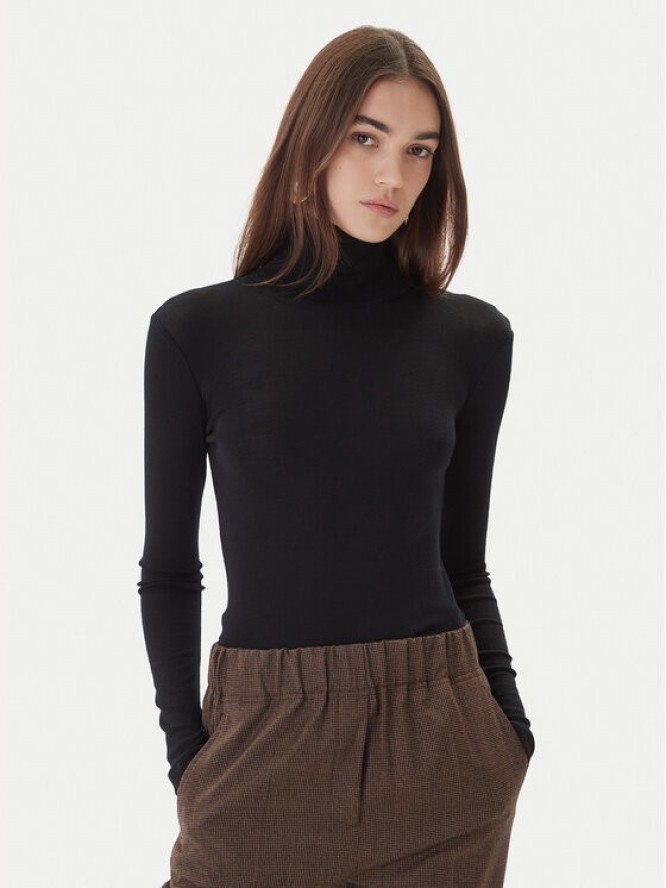 Weekend Max Mara Golf Teseo 2525946052 Czarny Slim Fit