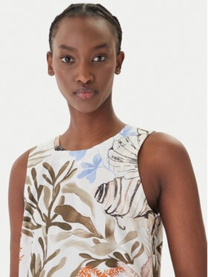 Marella Sukienka codzienna Sultano 2613221322 Biały Regular Fit