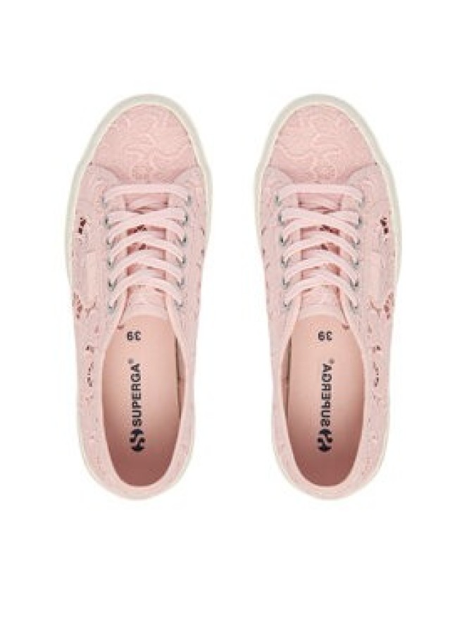 Superga Tenisówki 2750 Macrame S81219W Różowy