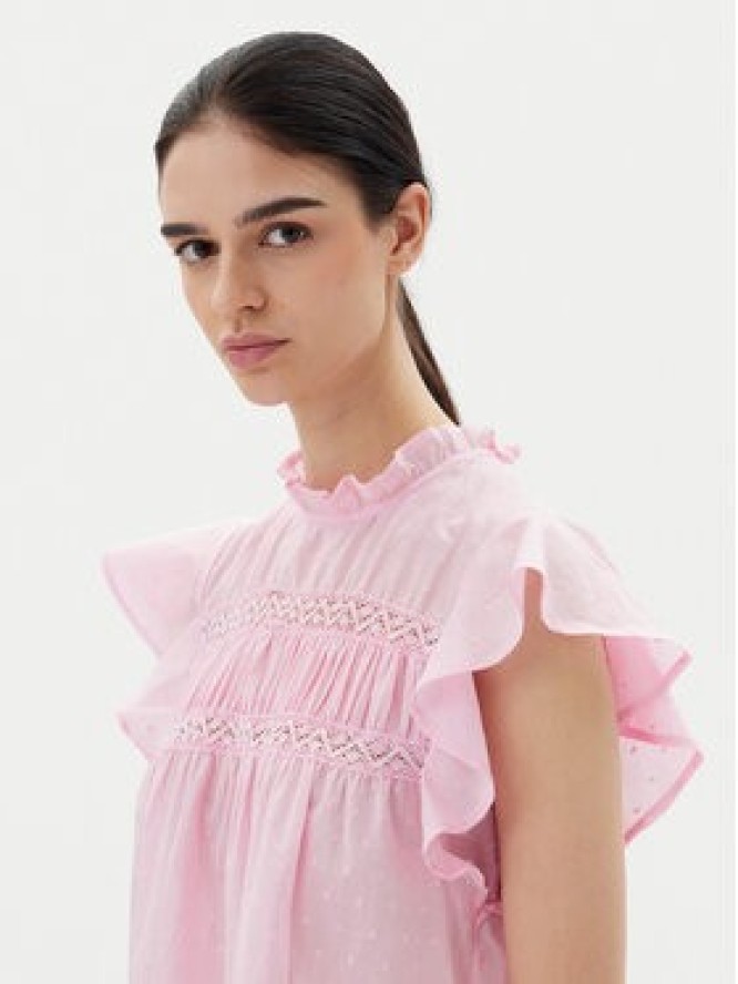 ONLY Bluzka Katti 15337637 Różowy Regular Fit