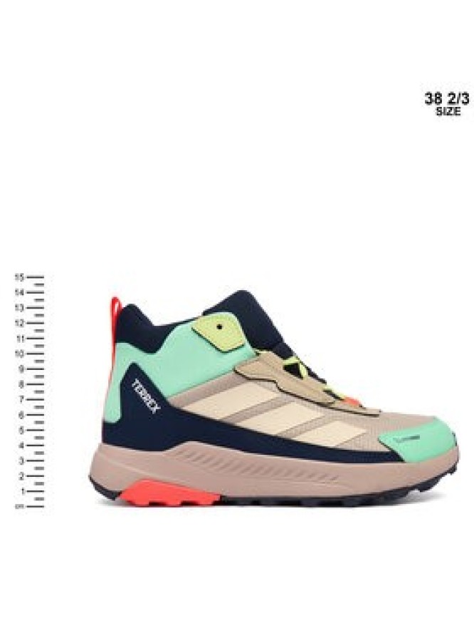 adidas Trekkingi Terrex Anylander Mid Climaproof Junior Hiking Shoes KJ2667 Kolorowy