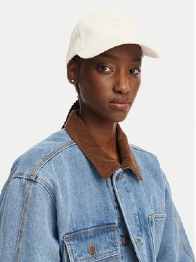 Calvin Klein Czapka z daszkiem Monogram Shine Embroidery Cap LV04F5044G Biały