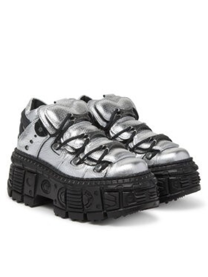 NEW ROCK Sneakersy M-106WALL-C16 Srebrny