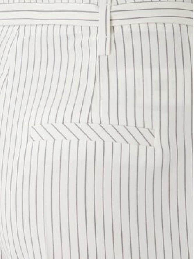 HUGO Spodnie materiałowe Hejuly 50559202 Biały Loose Fit